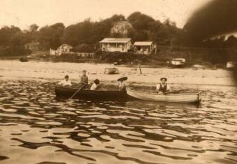 Fishing at Cabbage Tree Bay, Norah Head c. 1935