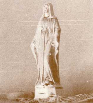Mary O'Connor's treasured statue of Our Lady