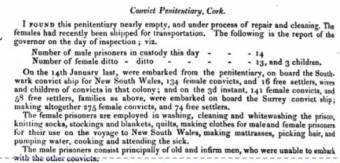Cork Penitentiary 1832