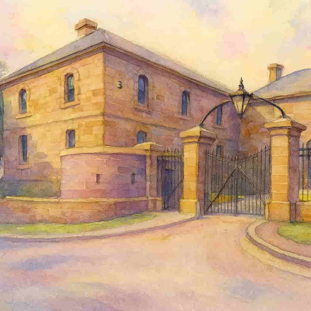AI created image of Maitland Gaol