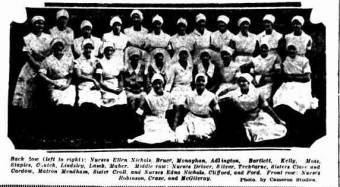 Maitland Hospital Nursing Staff - Newcastle Sun 17 September 1931