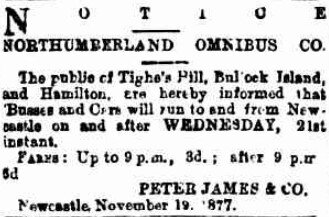 Omnibus Fare 1878