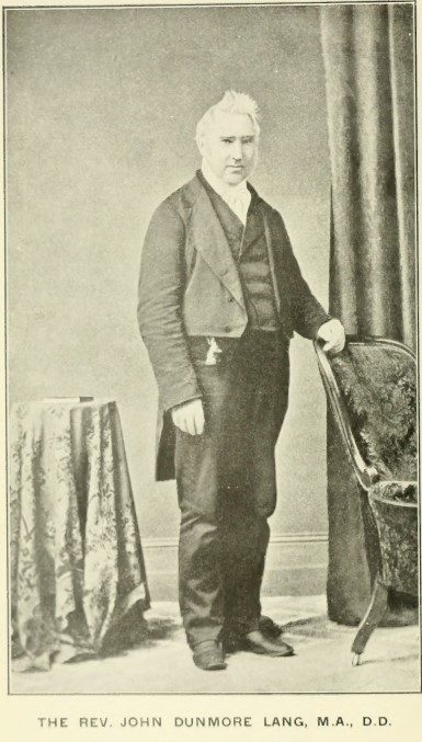 Rev. John Dunmore Lang