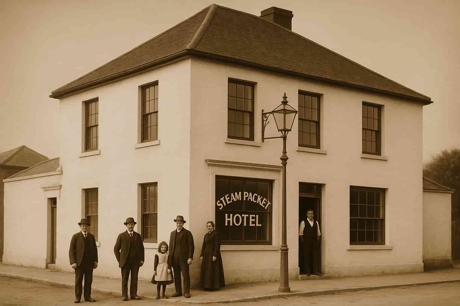 Steam Packet Inn at Newcastle - Newcastle Sun 1 March 1950